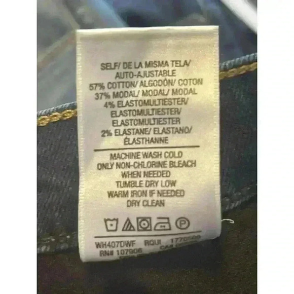 NWT Hudson Jeans Women's size 26 Barbara Super Skinny High-Rise Dark MSRP $195 - Picture 7 of 8